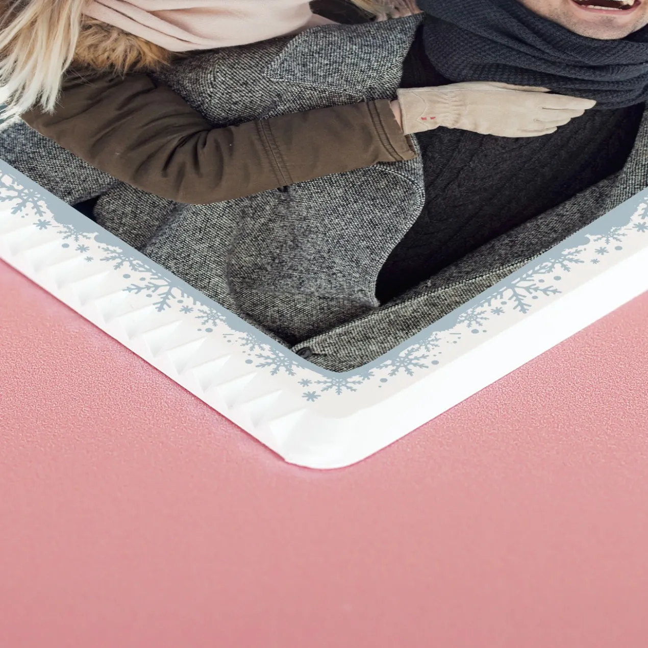 Eiskratzer in Herzform mit Ihrem Lieblingsfoto