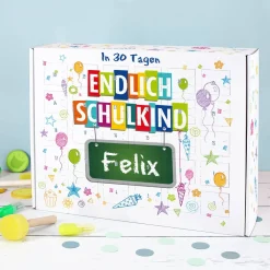 Endlich Schulkind - Countdown Kalender zum Schulstart