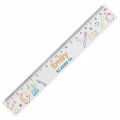 Endlich Schulkind - Lineal mit Namensaufdruck und Wunschtext