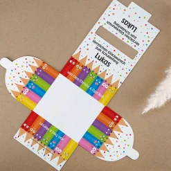 Endlich Schulkind Tasse mit Name in persönlicher Tassentasche