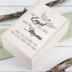 Engel ohne Flügel nennt man Mama - Wein-Set zum Muttertag