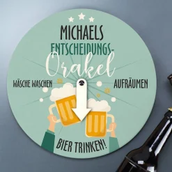Entscheidungsorakel - Bieruhr zum Männertag als witziges Geschenk