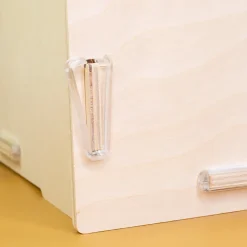 Erinnerungsbox für Mädchen personalisiert mit Geburtsdaten | clipfritz® Aufbewahrungskiste aus Holz