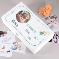 Erinnerungsbox mit Fotoaufdruck für Mädchen und Jungen