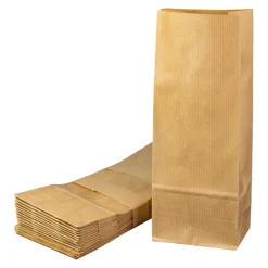 24er Set Blockbodenbeutel für DIY Adventskalender | Papiertüten zum Basteln