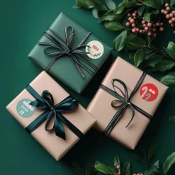 24er Set personalisierte Aufkleber für DIY Adventskalender mit Name | Motive zu Weihnachten