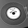 6er-Set Platzdeckchen im Schallplatten-Look