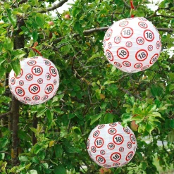 3er Set Verkehrszeichen-Laternen zum 18. Geburtstag