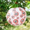 3er Set Verkehrszeichen-Laternen zum 40. Geburtstag