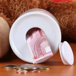 Erste Spardose für Jungen mit Namensaufdruck