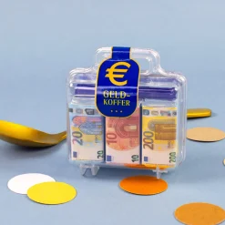 Euro Köfferchen mit Schokolade | Geldgeschenk