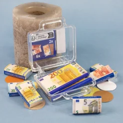 Euro Köfferchen mit Schokolade | Geldgeschenk