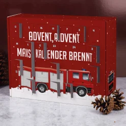 Feuerwehr Adventskalender zum selbst Befüllen