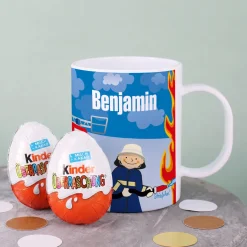 Feuerwehr - Tasse aus bruchfesten Kunststoff für Kinder