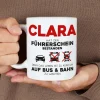 Führerschein bestanden - Tasse mit Name persönlich bedruckt