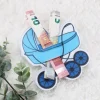 Filz-Geldgeschenk - Zur Geburt / blau