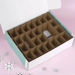 Flamingo Adventskalender zum selber Füllen mit Ihrem Namen