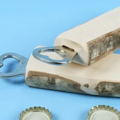 Flaschenöffner aus Holz für Papa mit Gravur personalisiert | Geschenk zum Vatertag & Geburtstag