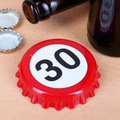 Flaschenöffner zum 30. Geburtstag im Kronkorken-Look