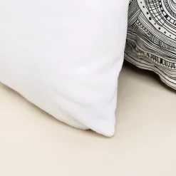 Flauschiges Kissen 'Super Mama' mit Panda Motiv & Wunschtext | Kuschelkissen als Muttertagsgeschenk