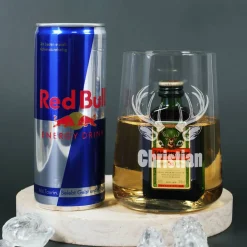 Fliegender Hirsch Geschenkset mit Jägermeister und Red Bull