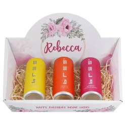 Floraler Geschenkkorb zum Muttertag oder Geburtstag mit verschiedenen Füllungen