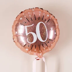 Folienballon Rosé zum Geburtstag