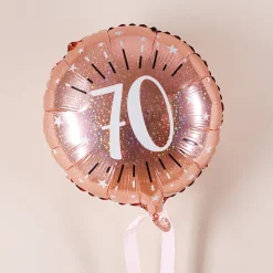 Folienballon Rosé zum Geburtstag