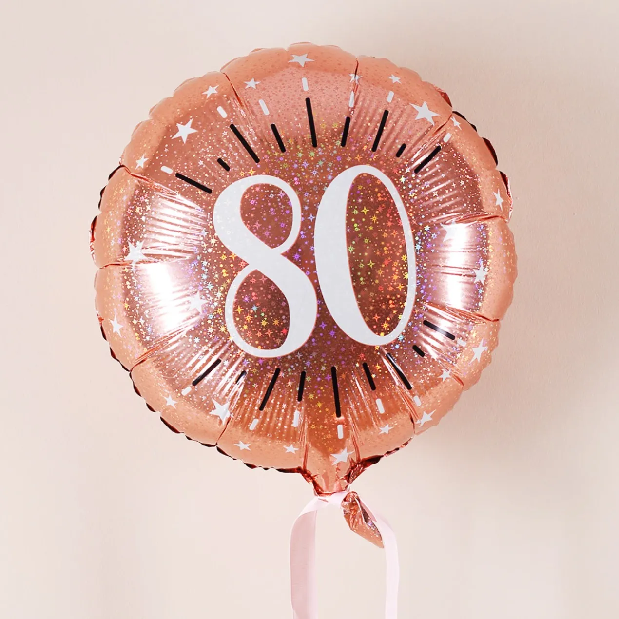 Folienballon Rosé zum Geburtstag