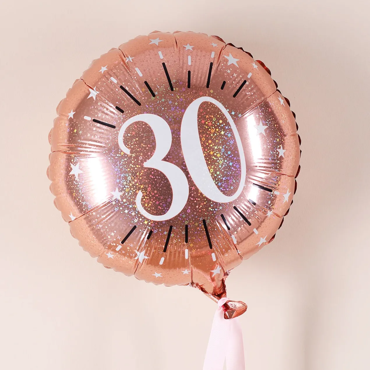 Folienballon Rosé zum Geburtstag