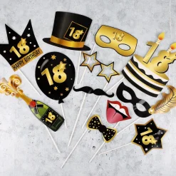 Foto Accessoire Set - Star zum 18. Geburtstag
