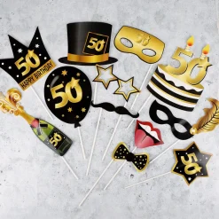 Foto Accessoire Set - Star zum 50. Geburtstag