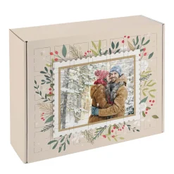 Foto Adventskalender mit 24 Türchen zum selber füllen
