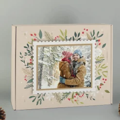 Foto Adventskalender mit 24 Türchen zum selber füllen
