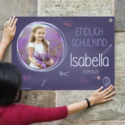 Fotobanner zur Einschulung