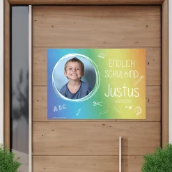 Fotobanner zur Einschulung