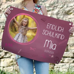 Fotobanner zur Einschulung