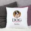 Fotokissen Dog Mom | Dog Dad mit Wunschbild und Name bedruckt