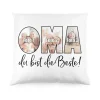 Fotokissen - Oma du bist die Beste!