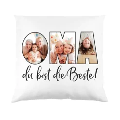 Fotokissen - Oma du bist die Beste!