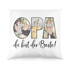 Fotokissen - Opa du bist der Beste!