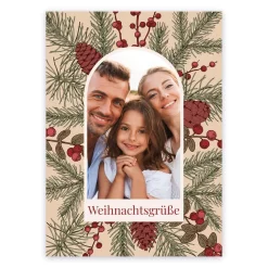 Foto Postkarte mit kurzem Wunschtext