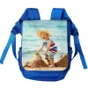 Foto-Rucksack in blau für Kinder