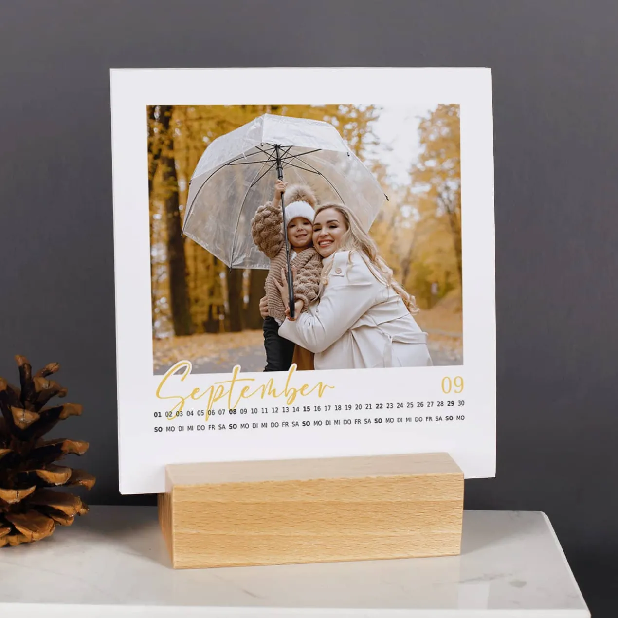 Foto-Tischkalender für die beste Oma