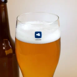 Für dieses Glas musste ich lange arbeiten! - Weizenglas als Geschenk für Rentner in 2 Größen
