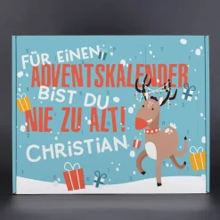 Für einen Adventskalender bist du nie zu alt! - DIY Kalender mit Wunschname