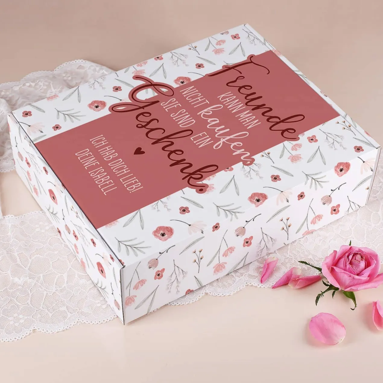 Freunde sind ein Geschenk - Käfer Sprizz Geschenkset für Freundinnen