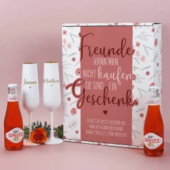 Freunde sind ein Geschenk - Käfer Sprizz Geschenkset für Freundinnen