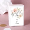 Für Freudentränen - 10er Set Taschentücher mit dem Namen des Hochzeitspaares