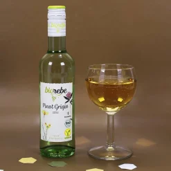 Fröhliche Weihnachten - Geschenkset mit Wein und Duftkerze